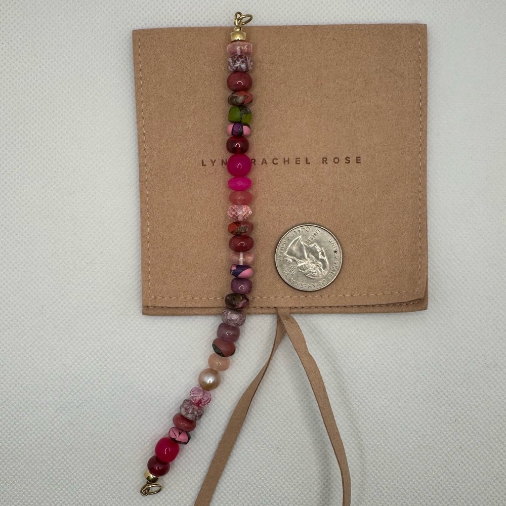 🌹🌹 Lynn Rachel Rose Rosie Bracelet 7 3/8” - Picture 4 of 6
